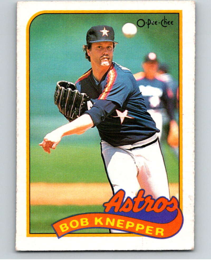 1989 O-Pee-Chee Baseball #280 Bob Knepper  Houston Astros  V95947 Image 1