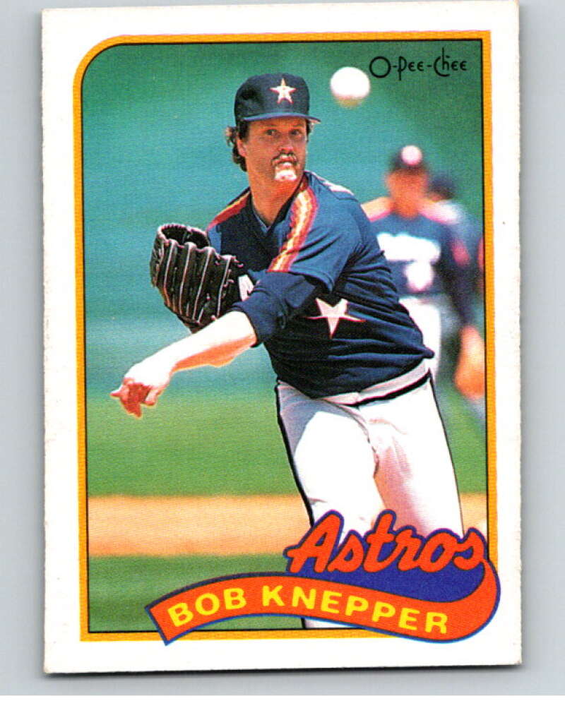 1989 O-Pee-Chee Baseball #280 Bob Knepper  Houston Astros  V95949 Image 1