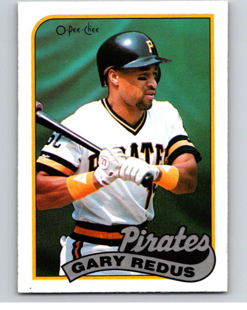 1989 O-Pee-Chee Baseball #281 Gary Redus  Pittsburgh Pirates  V95950 Image 1