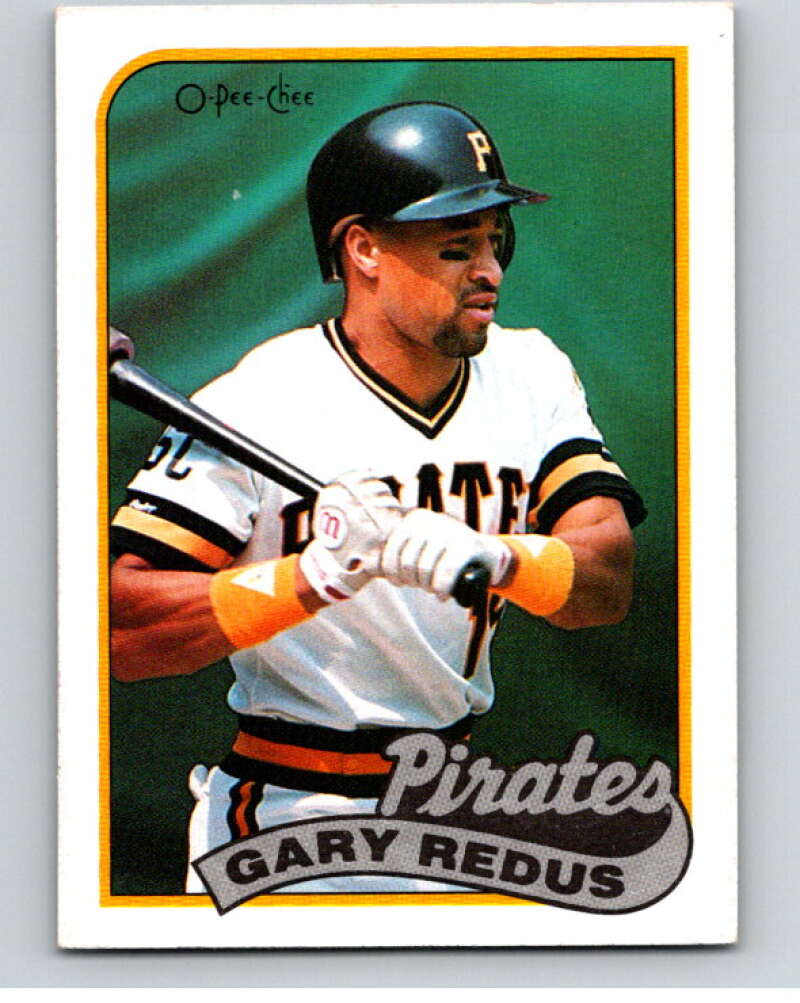 1989 O-Pee-Chee Baseball #281 Gary Redus  Pittsburgh Pirates  V95951 Image 1
