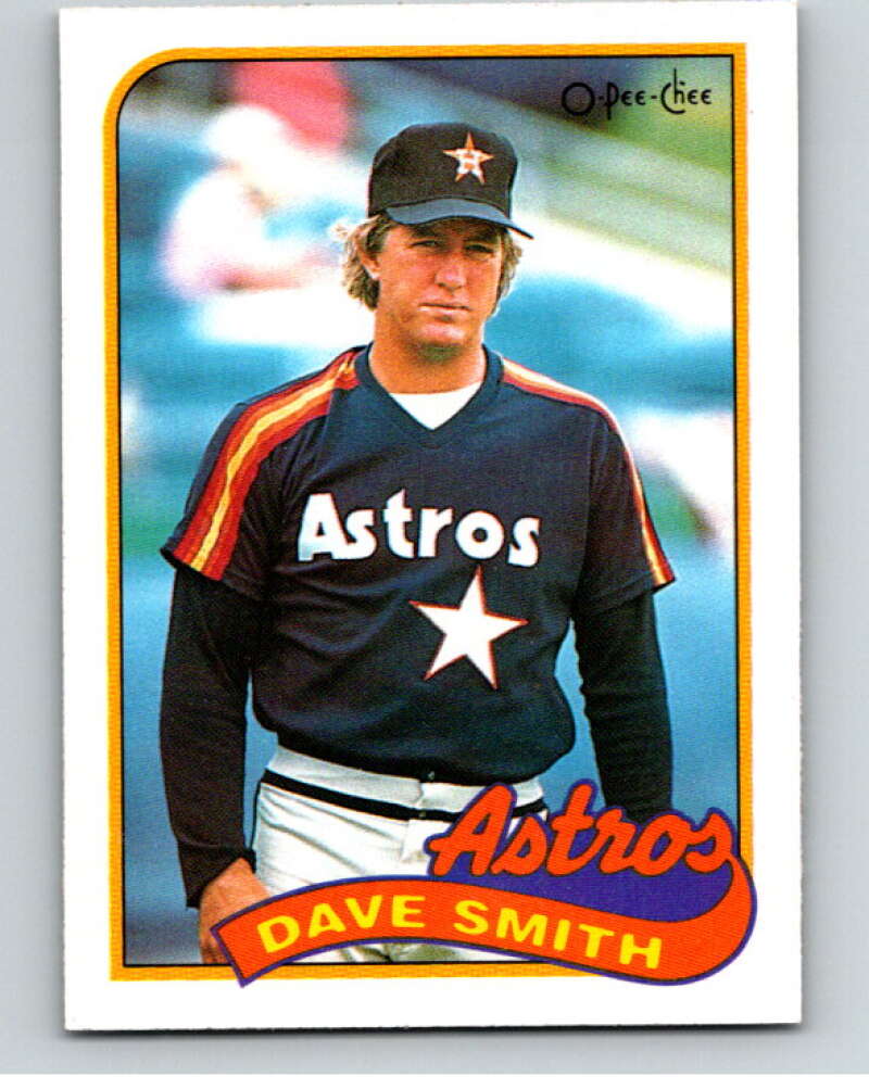 1989 O-Pee-Chee Baseball #305 Dave Smith  Houston Astros  V96015 Image 1
