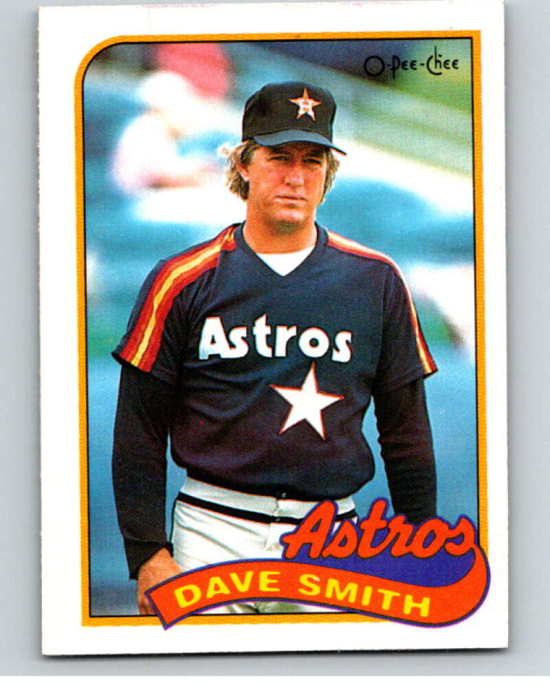 1989 O-Pee-Chee Baseball #305 Dave Smith  Houston Astros  V96016 Image 1