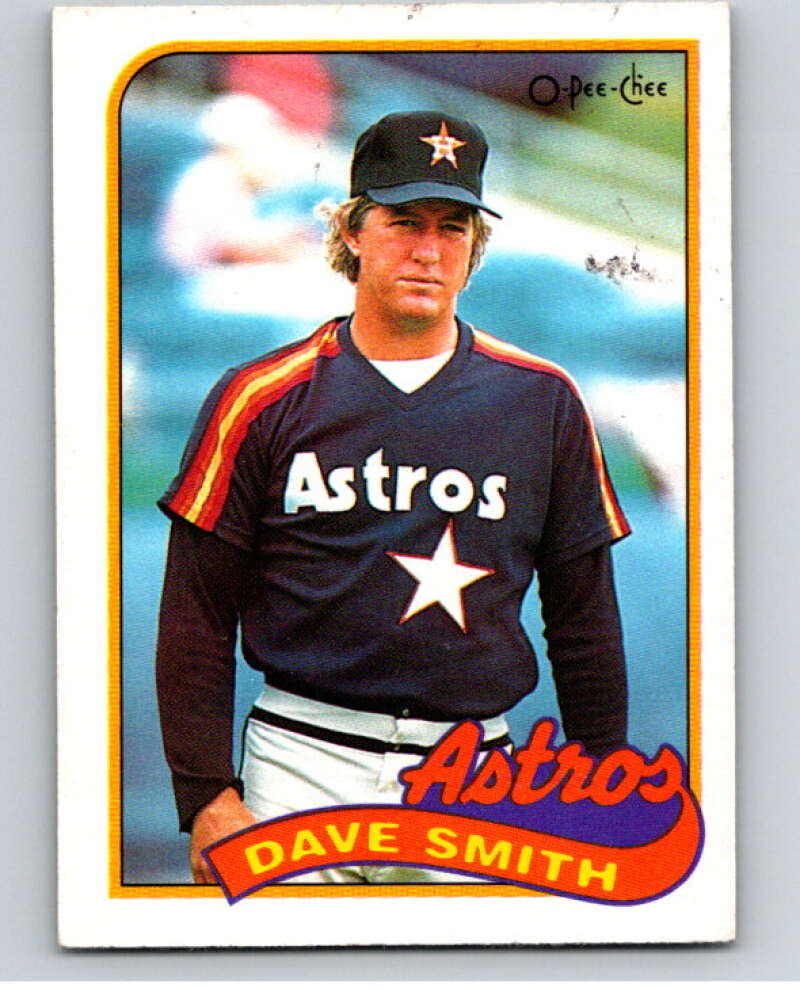 1989 O-Pee-Chee Baseball #305 Dave Smith  Houston Astros  V96017 Image 1