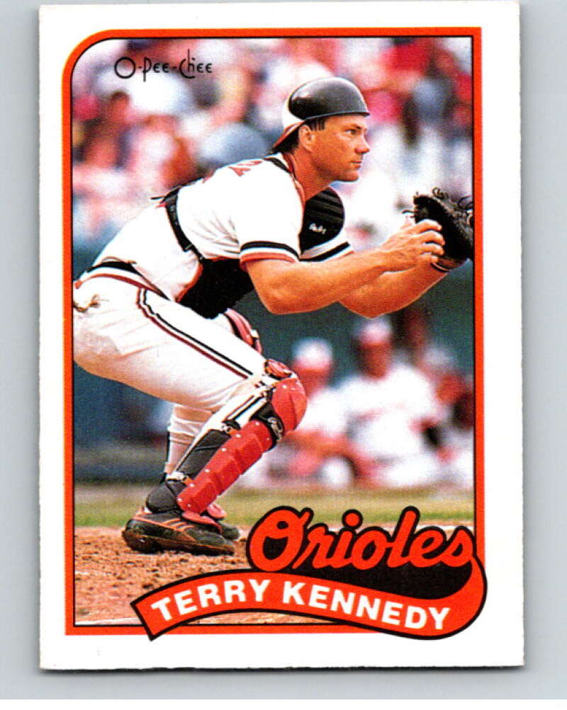 1989 O-Pee-Chee Baseball #309 Terry Kennedy  Baltimore Orioles  V96032 Image 1