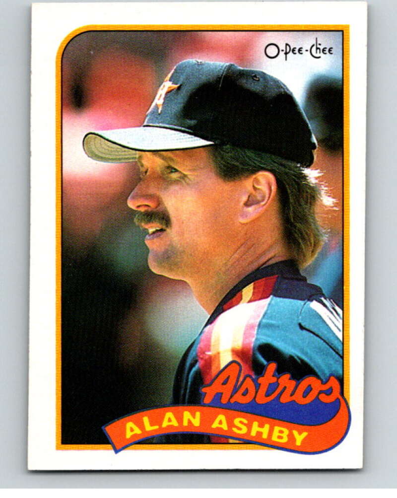 1989 O-Pee-Chee Baseball #359 Alan Ashby  Houston Astros  V96157 Image 1