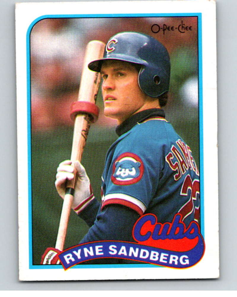 1989 O-Pee-Chee Baseball #360 Ryne Sandberg  Chicago Cubs  V96161 Image 1