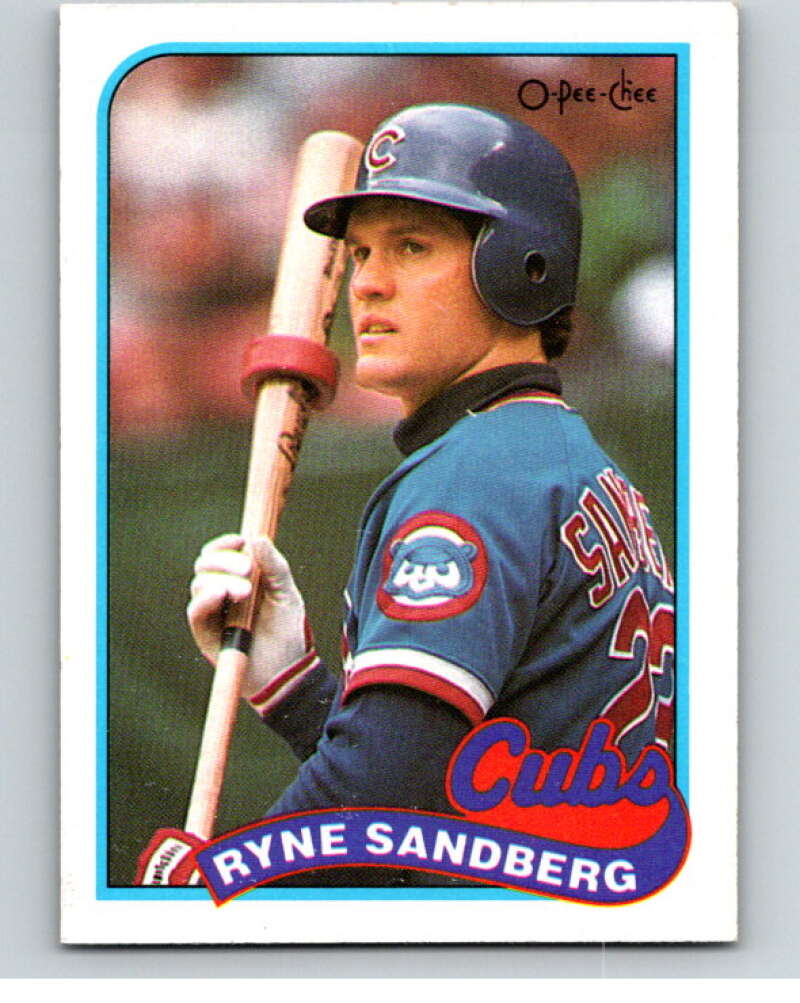 1989 O-Pee-Chee Baseball #360 Ryne Sandberg  Chicago Cubs  V96162 Image 1