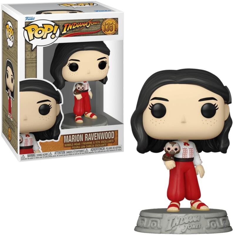 Funko Pop - 1351 Indiana Jones Movie - Marion Ravenwood Vinyl Figure  Image 1