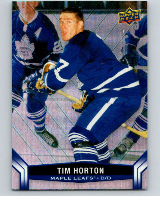 2023-24 Upper Deck Tim Hortons #1 Tim Horton  Toronto Maple Leafs  Image 1