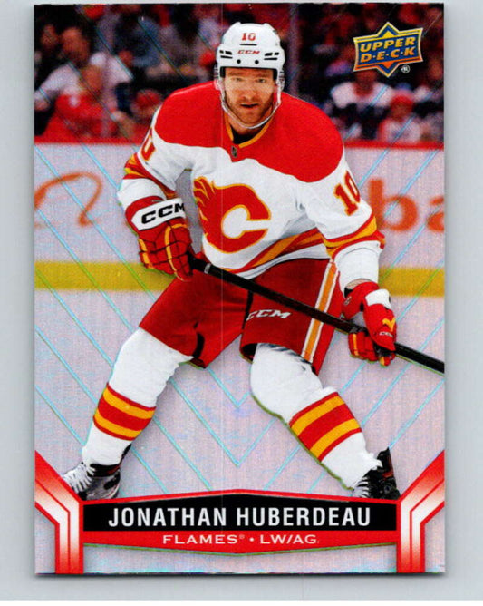 2023-24 Upper Deck Tim Hortons #10 Jonathan Huberdeau  Calgary Flames  Image 1