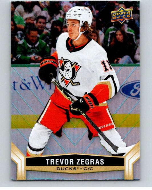 2023-24 Upper Deck Tim Hortons #11 Trevor Zegras  Anaheim Ducks  Image 1