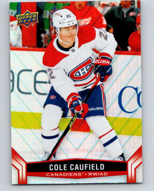 2023-24 Upper Deck Tim Hortons #22 Cole Caufield  Montreal Canadiens  Image 1