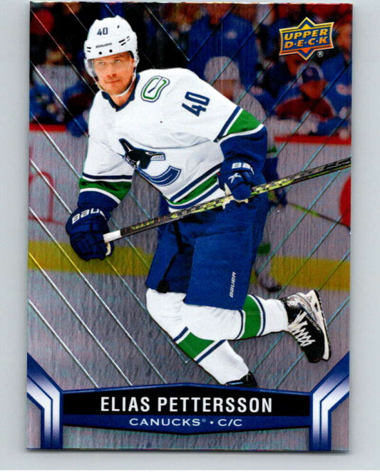 2023-24 Upper Deck Tim Hortons #40 Elias Pettersson  Vancouver Canucks  Image 1
