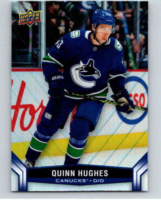 2023-24 Upper Deck Tim Hortons #43 Quinn Hughes  Vancouver Canucks  Image 1