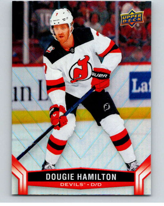2023-24 Upper Deck Tim Hortons #60 Dougie Hamilton  New Jersey Devils  Image 1
