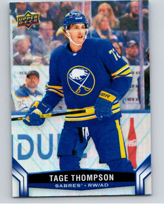 2023-24 Upper Deck Tim Hortons #72 Tage Thompson  Buffalo Sabres  Image 1