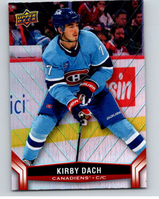 2023-24 Upper Deck Tim Hortons #77 Kirby Dach  Montreal Canadiens  Image 1