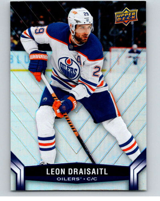 2023-24 Upper Deck Tim Hortons #104 Leon Draisaitl  Edmonton Oilers  Image 1