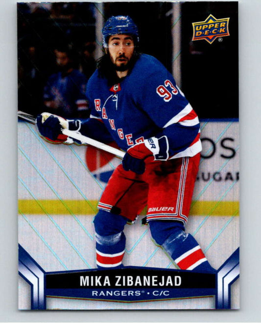2023-24 Upper Deck Tim Hortons #111 Mika Zibanejad  New York Rangers  Image 1