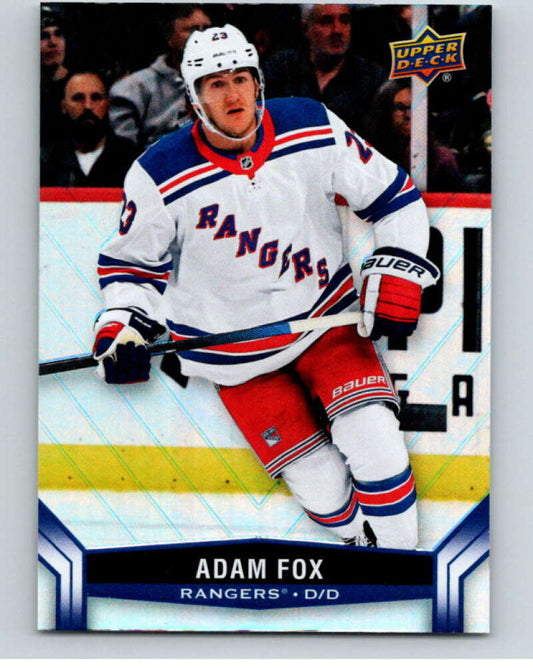 2023-24 Upper Deck Tim Hortons #117 Adam Fox  New York Rangers  Image 1