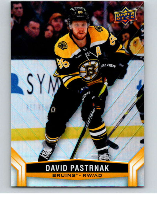 2023-24 Upper Deck Tim Hortons #119 David Pastrnak  Boston Bruins  Image 1
