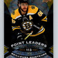 2023-24 UD  Tim Hortons Point Leaders #PL-5 David Pastrnak  Boston Bruins  V96250 Image 1