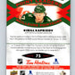 2023-24 UD  Tim Hortons Point Leaders #PL-13 Kirill Kaprizov Wild  V96263 Image 2