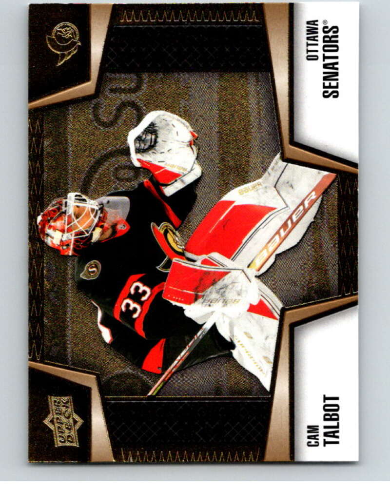 2023-24 UD Tim Hortons Net Keepers #NK-8 Cam Talbot  Ottawa Senators  V96301 Image 1