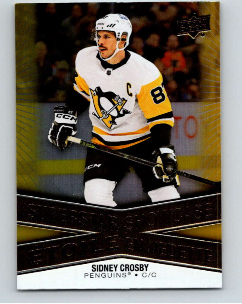 2023-24 UD Tim Hortons Superstar Showcase #SS-1 Sidney Crosby Pittsburgh  V96318 Image 1
