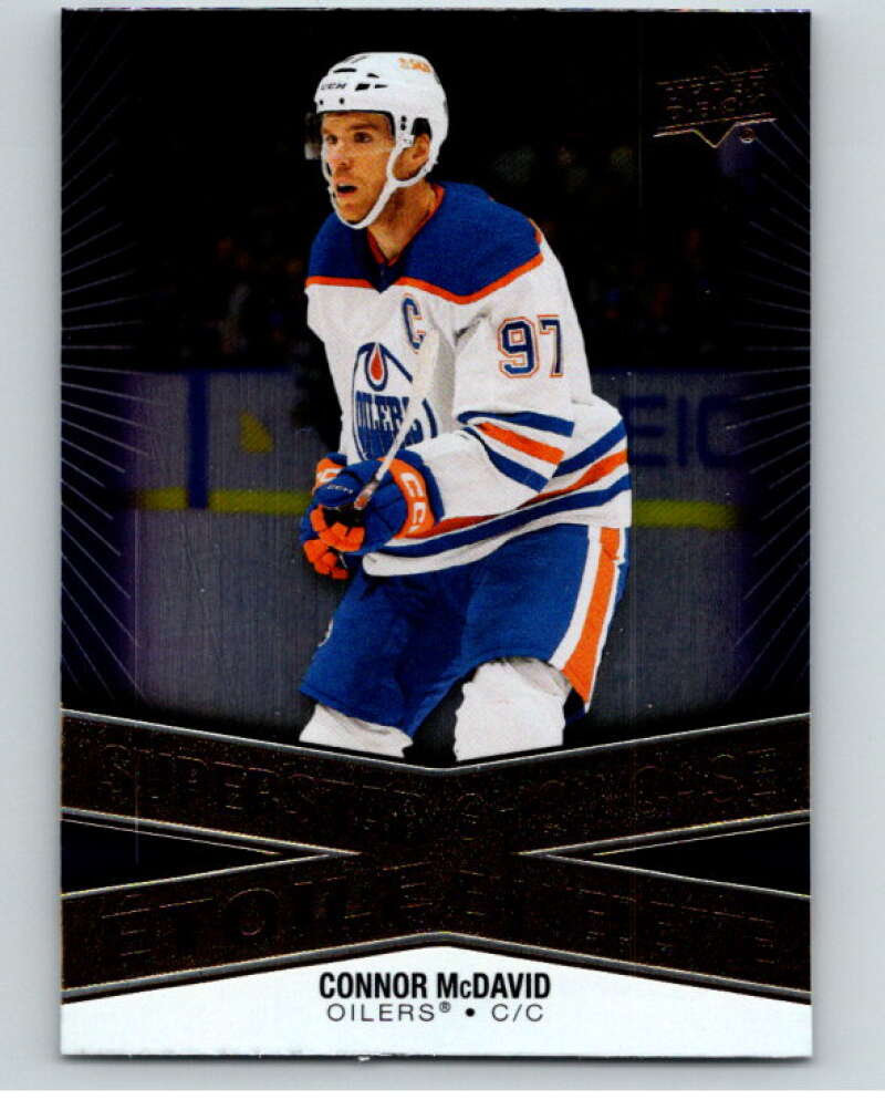 2023-24 UD Tim Hortons Superstar Showcase #SS-3 Connor McDavid Oilers  V96322 Image 1