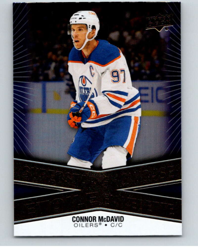2023-24 UD Tim Hortons Superstar Showcase #SS-3 Connor McDavid Oilers  V96323 Image 1