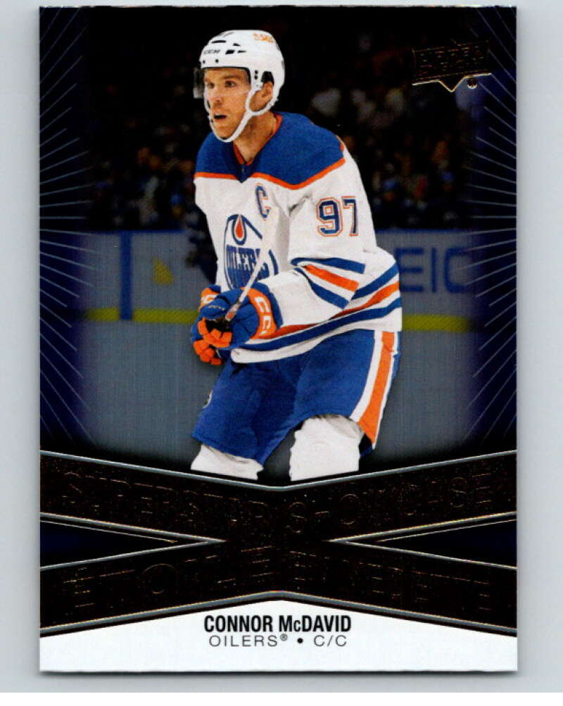 2023-24 UD Tim Hortons Superstar Showcase #SS-3 Connor McDavid Oilers  V96324 Image 1
