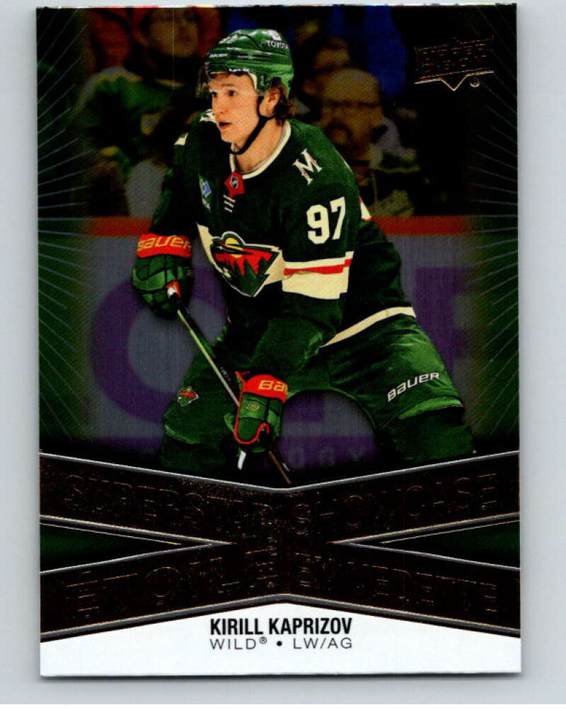 2023-24 UD Tim Hortons Superstar Showcase #SS-5 Kirill Kaprizov Wild  V96328 Image 1