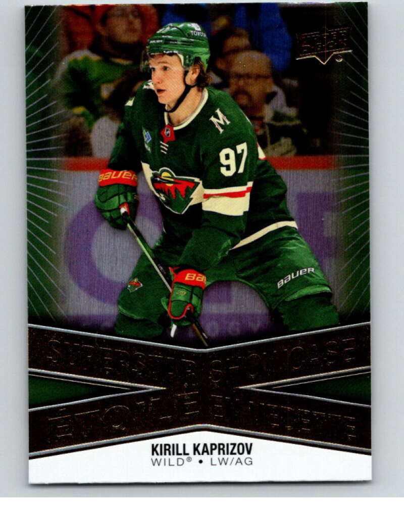 2023-24 UD Tim Hortons Superstar Showcase #SS-5 Kirill Kaprizov Wild  V96329 Image 1