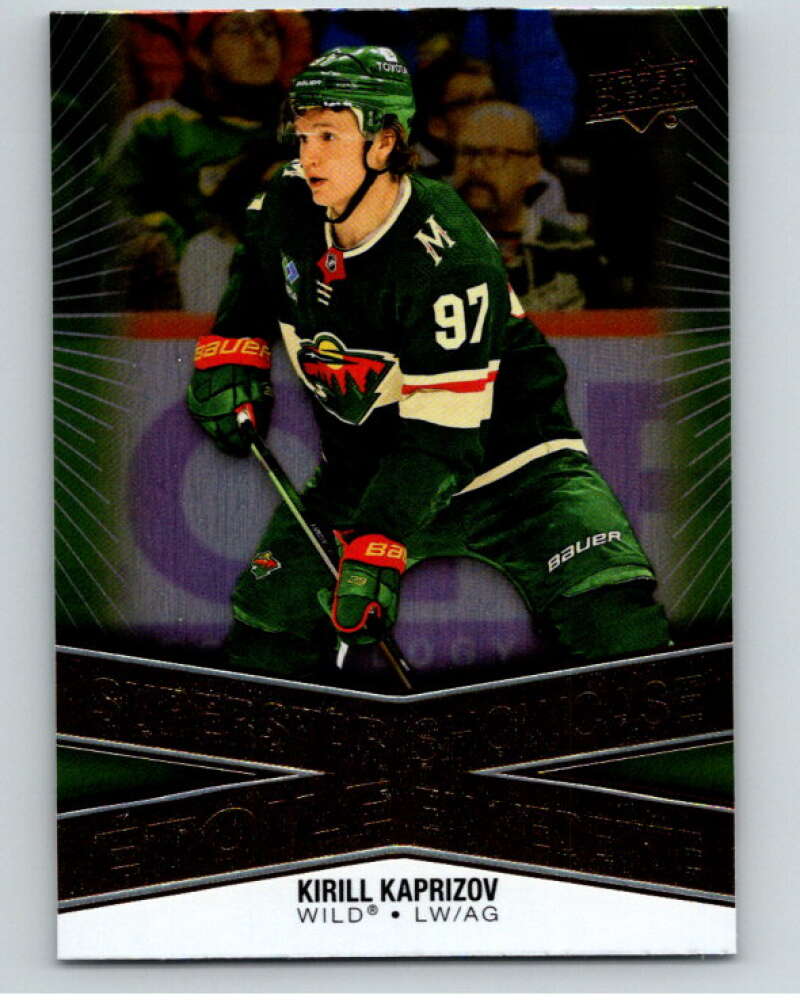 2023-24 UD Tim Hortons Superstar Showcase #SS-5 Kirill Kaprizov Wild  V96330 Image 1
