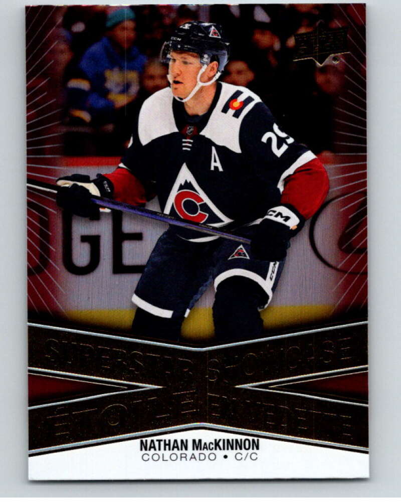 2023-24 UD Tim Hortons Superstar Showcase #SS-6 Nathan MacKinnon Colorado  V96332 Image 1