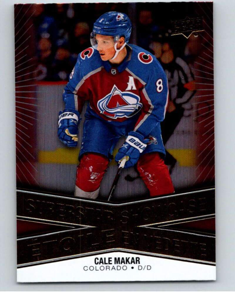 2023-24 UD Tim Hortons Superstar Showcase #SS-9 Cale Makar Avalanche  V96338 Image 1
