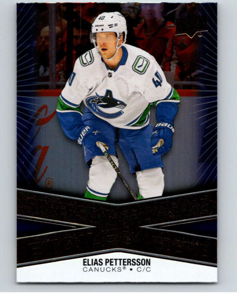 2023-24 UD Tim Hortons Superstar Showcase #SS-10 Elias Pettersson  V96341 Image 1