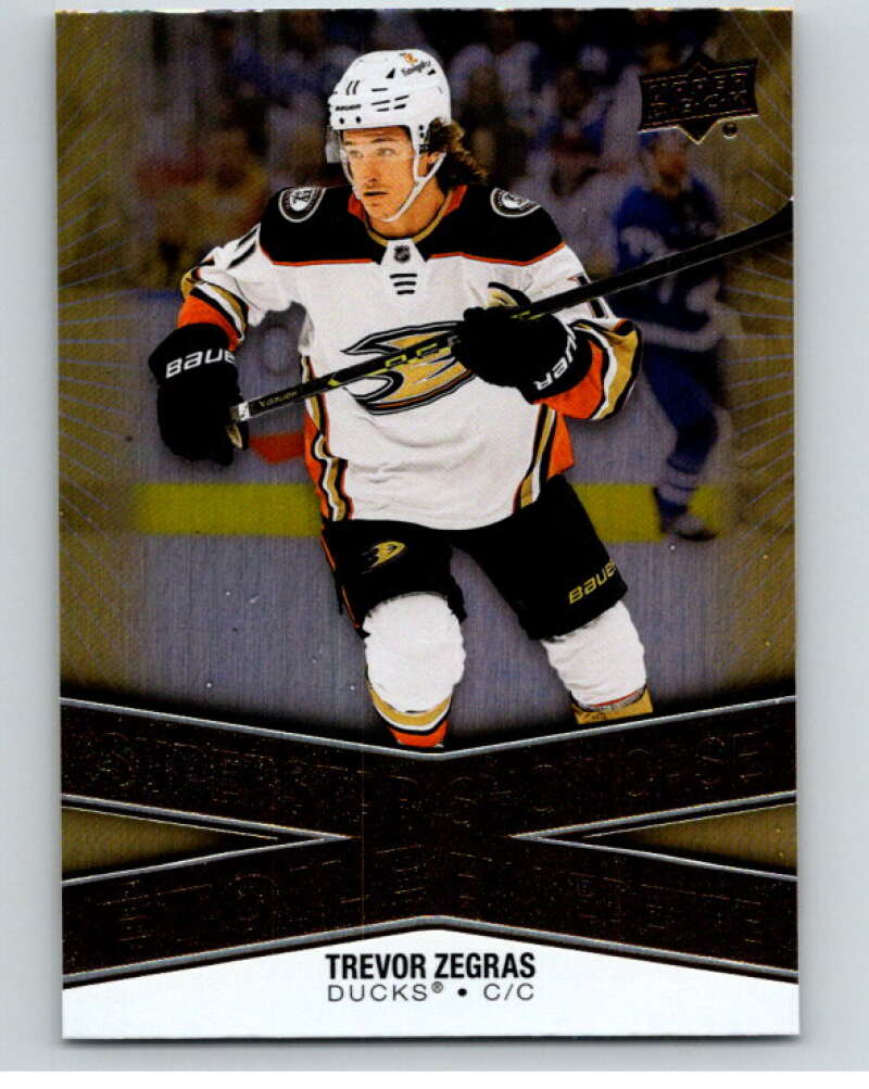 2023-24 UD Tim Hortons Superstar Showcase #SS-12 Trevor Zegras Ducks  V96346 Image 1