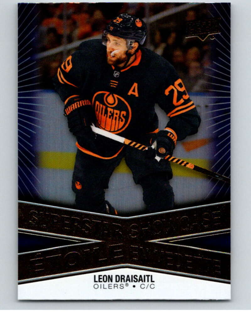 2023-24 UD Tim Hortons Superstar Showcase #SS-14 Leon Draisaitl Oilers  V96350 Image 1