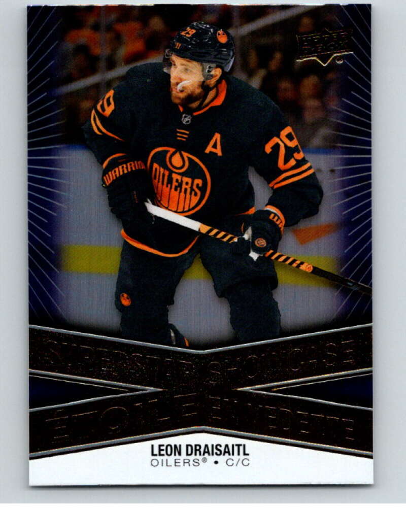 2023-24 UD Tim Hortons Superstar Showcase #SS-14 Leon Draisaitl Oilers  V96351 Image 1