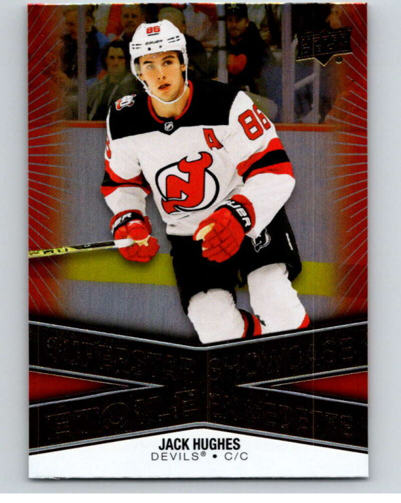 2023-24 UD Tim Hortons Superstar Showcase #SS-15 Jack Hughes Devils  V96352 Image 1
