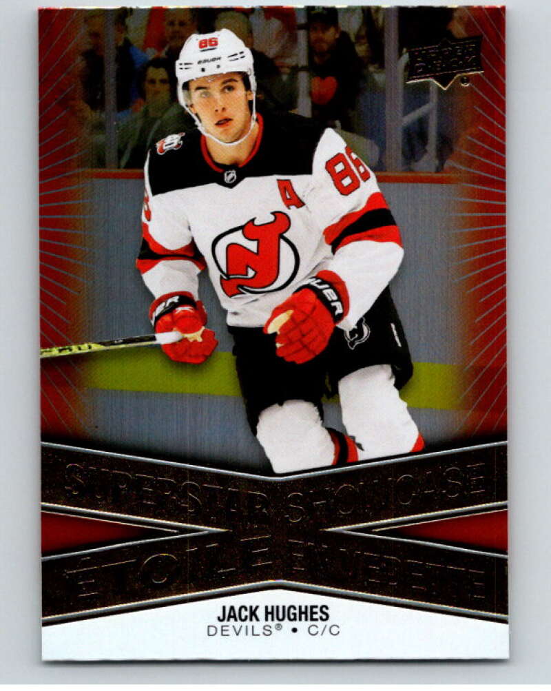 2023-24 UD Tim Hortons Superstar Showcase #SS-15 Jack Hughes Devils  V96353 Image 1