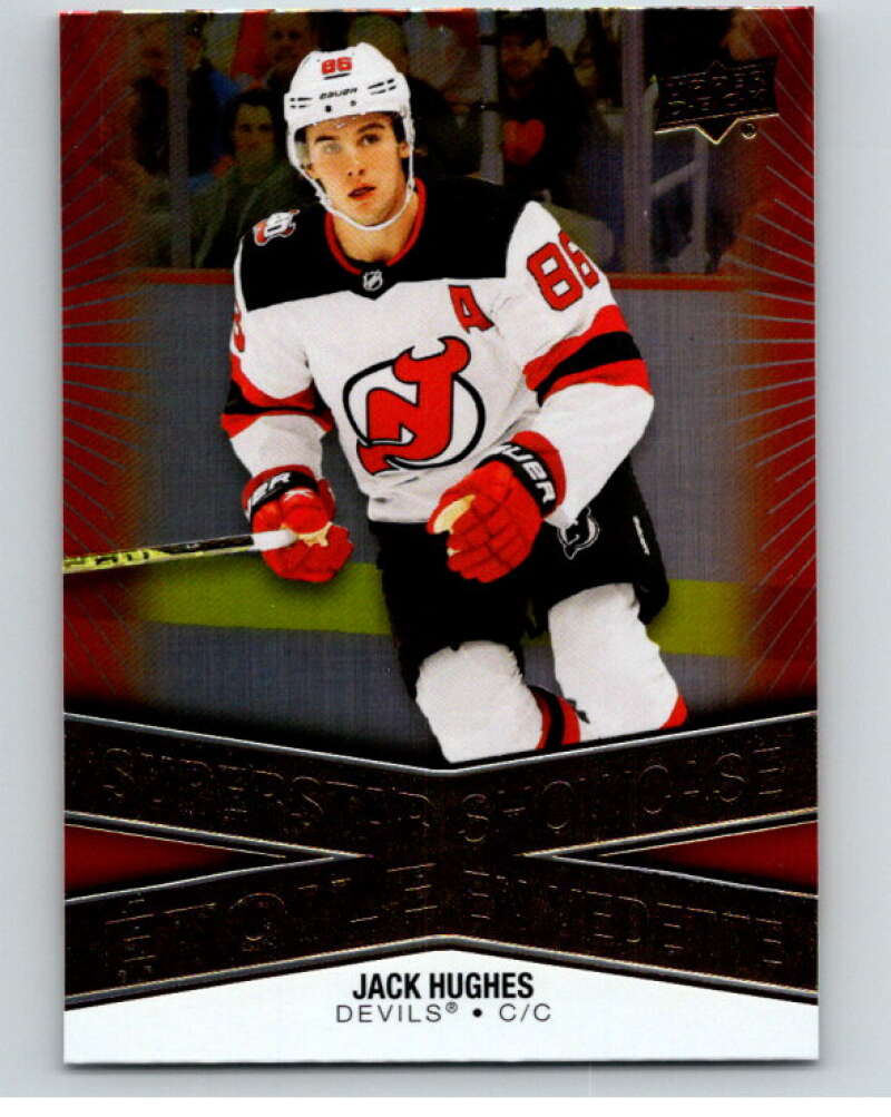 2023-24 UD Tim Hortons Superstar Showcase #SS-15 Jack Hughes Devils  V96354 Image 1