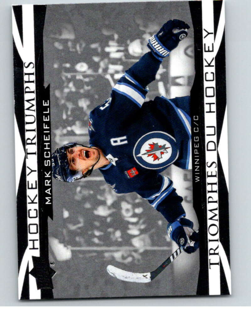 2023-24 UD Tim Hortons Hockey Triumphs #HT-1 Mark Scheifele Jets  V96362 Image 1
