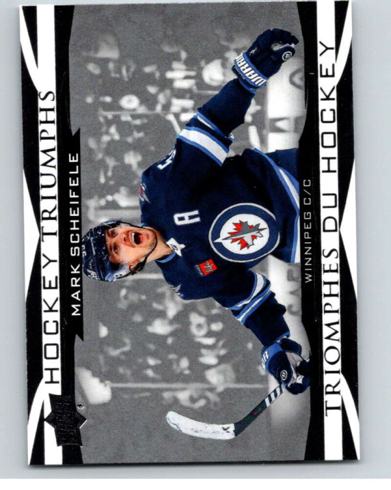 2023-24 UD Tim Hortons Hockey Triumphs #HT-1 Mark Scheifele Jets  V96363 Image 1