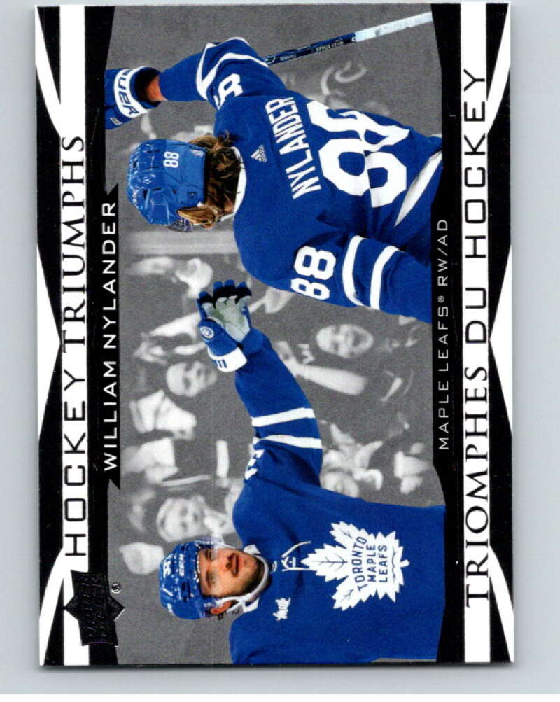 2023-24 UD Tim Hortons Hockey Triumphs #HT-18 William Nylander  Toronto  V96409 Image 1