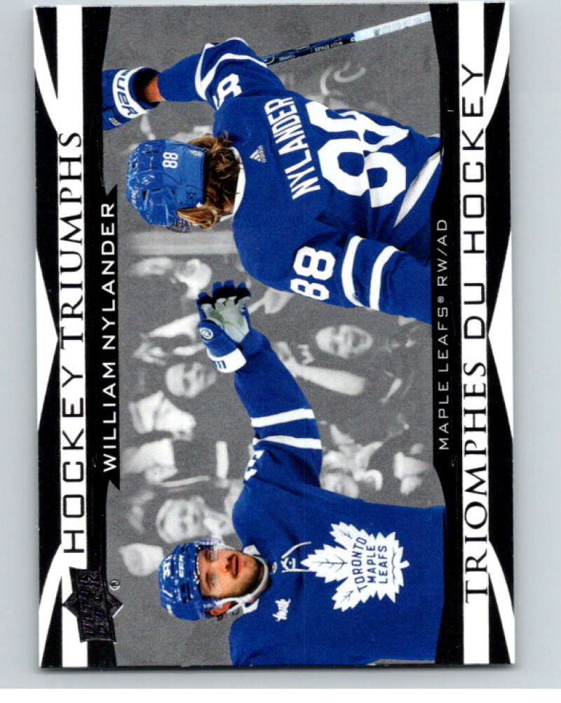 2023-24 UD Tim Hortons Hockey Triumphs #HT-18 William Nylander  Toronto  V96410 Image 1