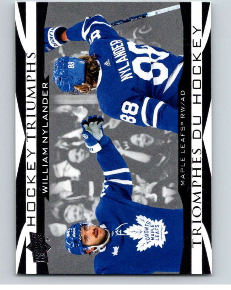 2023-24 UD Tim Hortons Hockey Triumphs #HT-18 William Nylander  Toronto  V96411 Image 1
