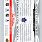 2023-24 UD Tim Hortons Hockey Triumphs #HT-18 William Nylander  Toronto  V96411 Image 2